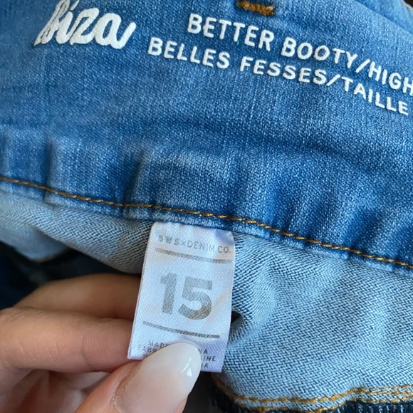 US15 Urban Planet High-Rise Skinny Jeans - Picture 3 of 3